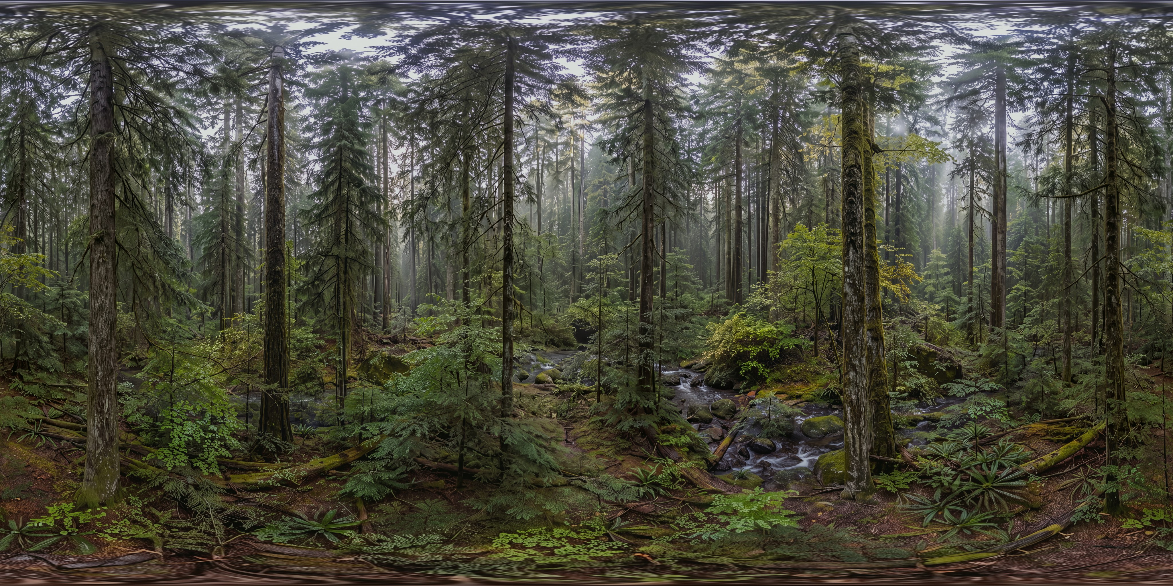 Misty Forest Creek